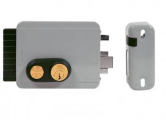 Замок электромеханический накладной 12V VIRO V97 кн наруж. фикс/нефикс (правый) 3кл