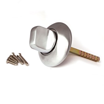 Апекс поворотник ТТ-0503-6-CRM/S (мат.хром/сатин)