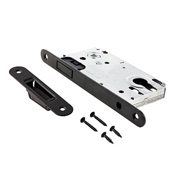 Apecs 5300-M-BLM Замок врезной магнитный под ц/м (черный матовый)