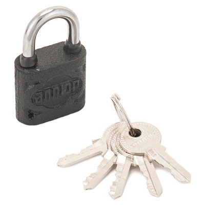 АЛЛЮР HG-4503 черный Замок навесной d5мм 5 кл