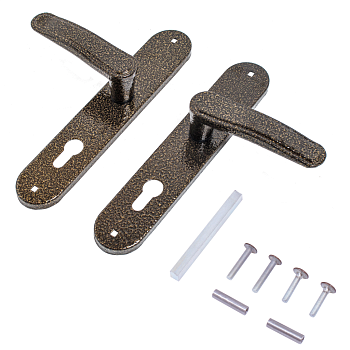 Птимаш HP-09 бронза 68 мм для кит мет дверей. Ручка на планке