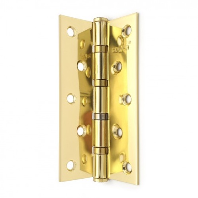 Петля Soller 5" сталь золото прям. (120*70*2,5)