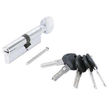 АЛЛЮР F.G 90 (40G*50) CP перфокл/верт Цилиндровый механизм (хром)