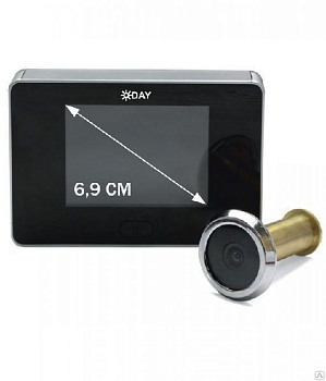 Видеоглазок Day 8,9 см
