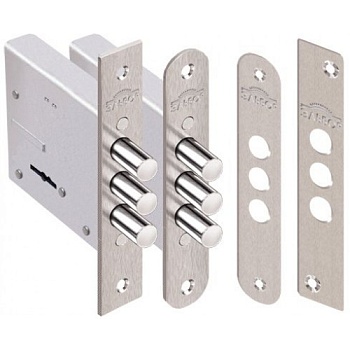 Эльбор 1.04.07.5 Кремень Замок врезной, 5кл, б/о