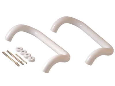 Новгород Ручка-скоба П-образная (300 мм) (белая)