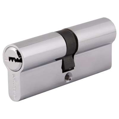 PALLADIUM ЦМ 2J60 80 CP цилиндровый механизм высокой секретности Ключ/ключ (хром)