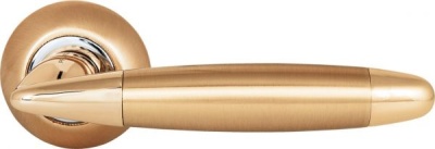 PALLADIUM Ручка Agata SG/GP на круглых накладках
