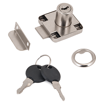 Замок мебельный 138 хром (Турция)