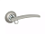 PALLADIUM Ручка Asolo SN/CP на круглых накладках 