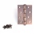 APECS петли 100*70-B4-Steel-АС (медь)