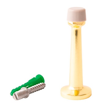 Apecs 0015 GP Стопор настенный (золото)