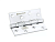 PALLADIUM Петля унив. N 500 С-4" PC мат хром