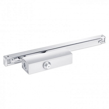 Notedo Доводчик DC-075 SL (скользящая шт) + HO до 70 кг. (серебро)
