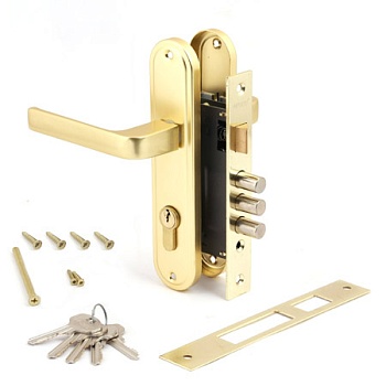 Apecs 1026/60-G Замок врезной (0108 G)