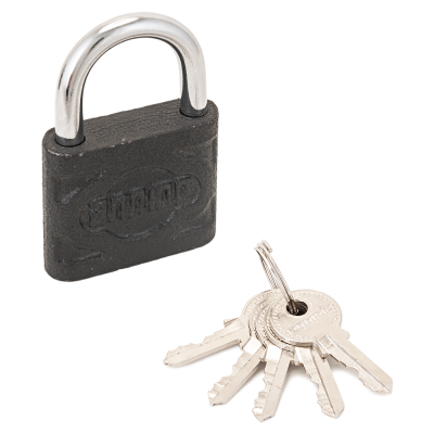 АЛЛЮР HG-4505 черный Замок навесной (72, 6)