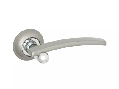 PALLADIUM Ручка Asolo SN/CP на круглых накладках 