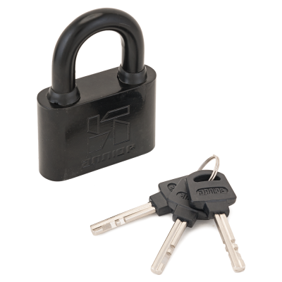 АЛЛЮР ВС2С-501 Чёрный d9мм Замок навесной