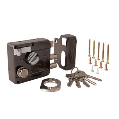 Apecs 0556-BN Замок накладной (черн. никель)