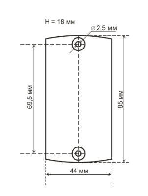 Считыватель IronLogic Matrix-II EH (светлый)