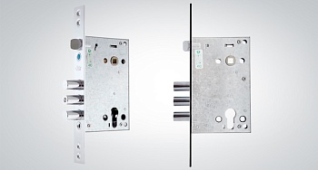 КРИТ Замок врезной  АССИСТЕНТ А8 под ЦМ (автомат. корпус. Бульдорс Д-1)