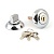Фиксатор Apecs WC-K-0803-CR