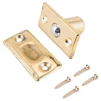 Фиксатор дверной 588 золото