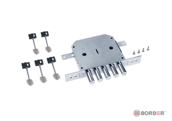 Рязань BORDER 8-6КЛ.5T/15 (72221) б/о б/ручек, тяги Замок врезной