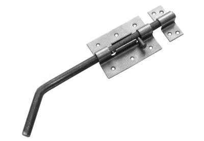Засов Домарт гаражный ЗГ-300 б/п d-13мм