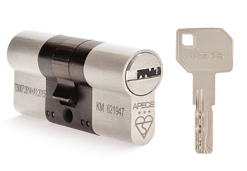 Апекс MP-80(40*40S)S15мм-NI( НИКЕЛЬ)
