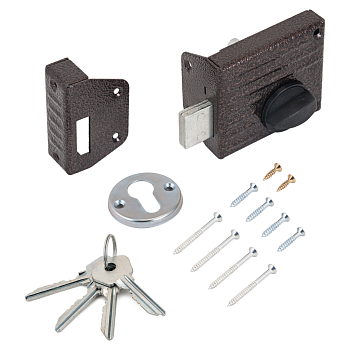 Димитровград ЗН 1-6 "Зенит" Замок накладной (медь)