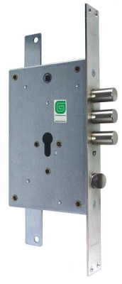 Гардиан 2212 Т универс. ЗЩ б/о Замок врезной тяж.