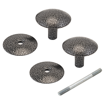 Ручка-кнопка Реж РДК -110-АС (ант/серебро)