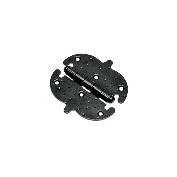 Петля накладная фигурная ПН 5-90-Фр-53 (черная)