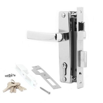 Апекс 1330/60-CR хром Замок врезной с/руч (16)