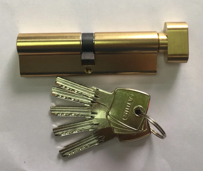 ABUS KD6G 70 мм верт. золото цилиндровый механизм Германия