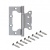 APECS петли 100*75*2,5-B2-Steel-CR накладная без врезки (хром)