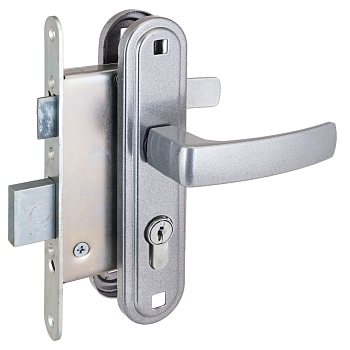 Димитровград "Зенит" 4-3.05 Замок врезной с ручками (бриллиант)