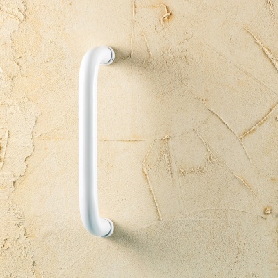 Новгород Ручка-скоба C-образная (250 мм) (белая)