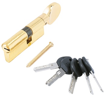 АЛЛЮР F.G 80 (G35*45) PB перфокл/верт Цилиндровый механизм (золото)