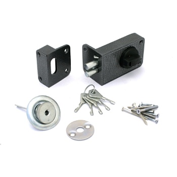 Димитровград ЗН 2-6 "Зенит" Замок накладной (Серебро)