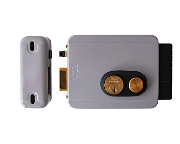 Замок электромеханический накладной 12V VIRO V97 кн наруж. фикс/нефикс (левый) 3кл