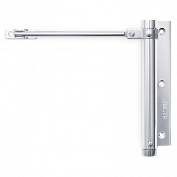 Доводчик пружинный DS-19 (серебро) до 30 кг