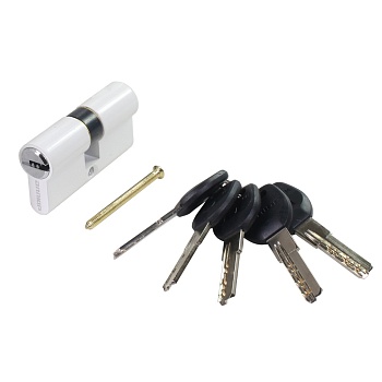 АЛЛЮР F 60 белый перфокл/кл Цилиндровый механизм 