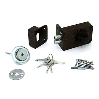 Димитровград ЗН 2-6 "Зенит" Замок накладной (медь)