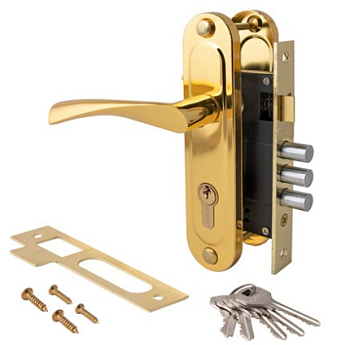 APECS 1023/60-C замок врезной с ручками