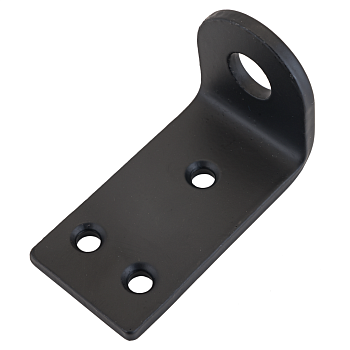 Домарт Проушина усиленная 80х45х40 угловая (черный)