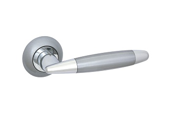 PALLADIUM Ручка Agata SN/CP на круглых накладках