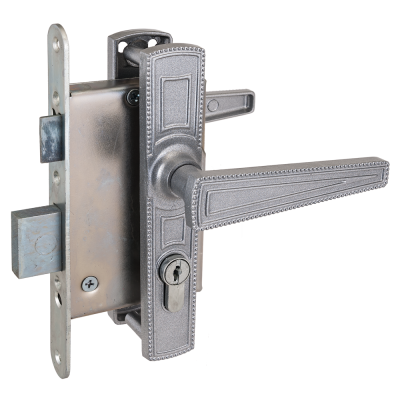 Димитровград "Зенит" 4-3.01 Замок врезной с ручками (бриллиант)