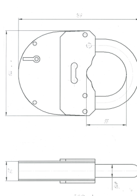 Н.Новгород ЗВС-1 2 кл Замок навесной